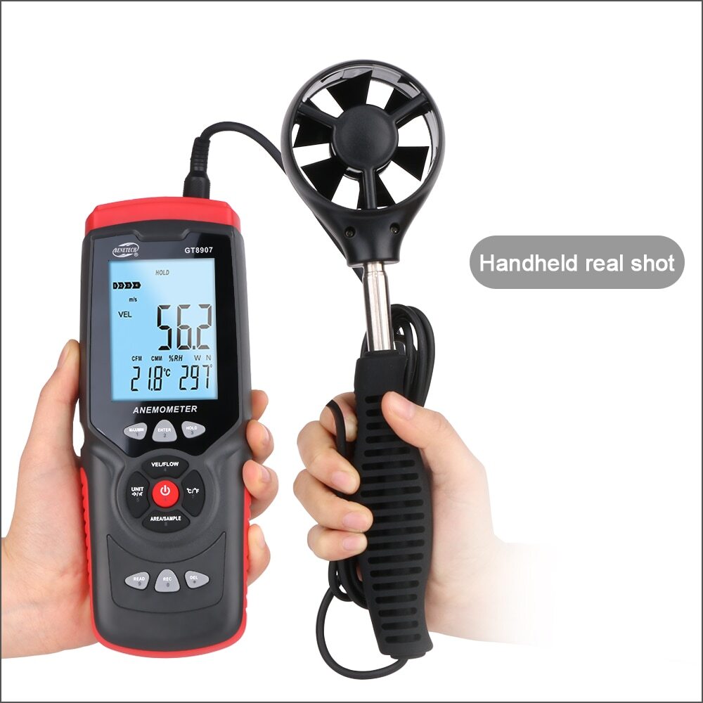 Anemometer Sensor Wind Meter Digital Anemometer LCD Digital Wind Speed Meter