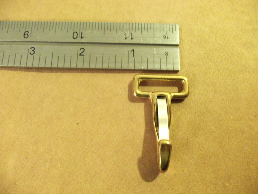 3/4" Solid Brass Chap Snap (Pack Of 10)