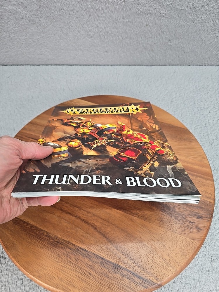 Warhammer AOS Thunder & Blood Book