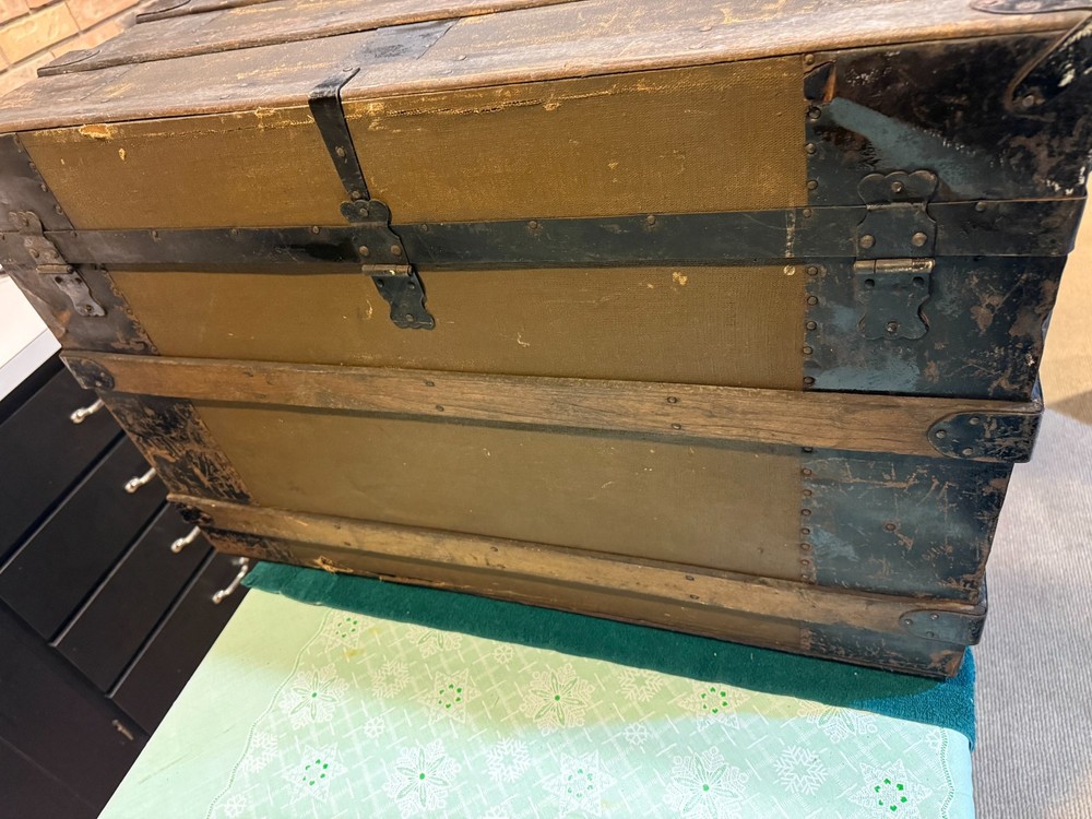 Antique Steamer Trunk