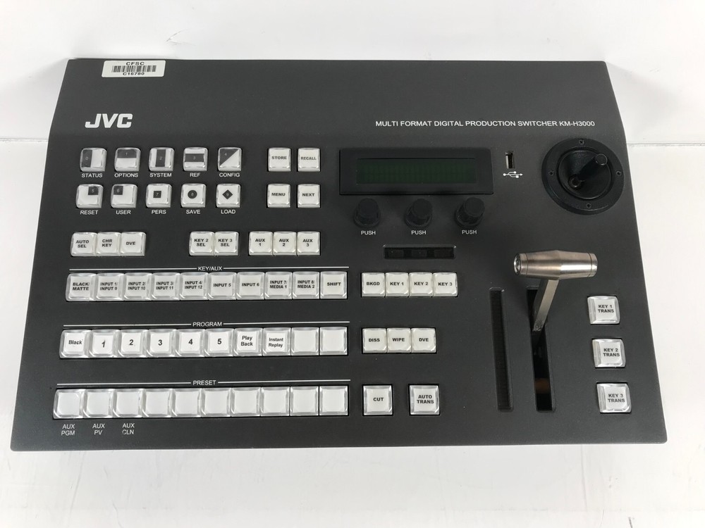 USED JVC KM-H3000 H3000U Multi Level Effects HD Switcher