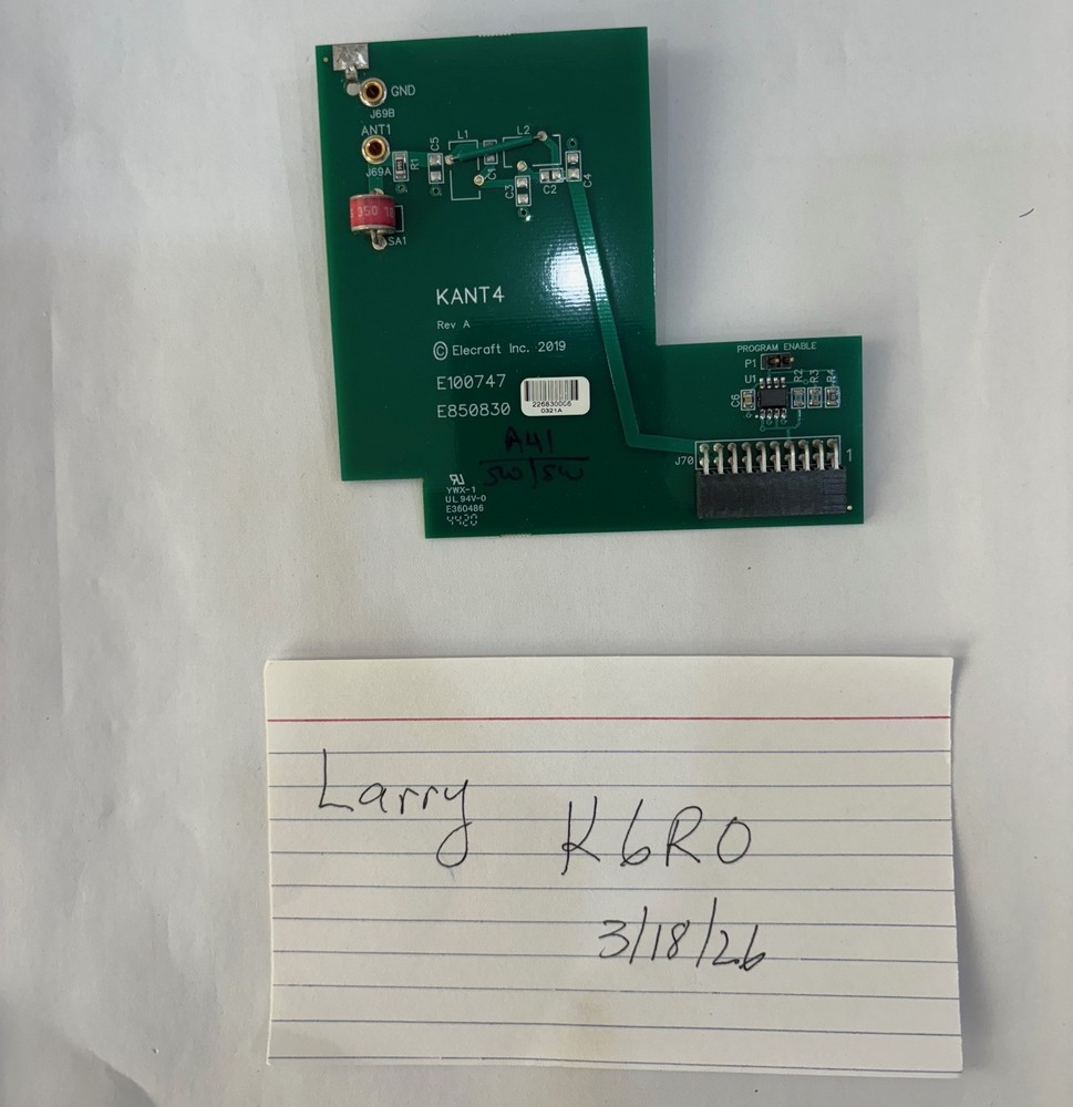 Elecraft K4 KANT4 Tuner Delete board !