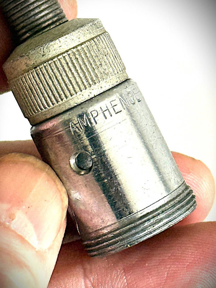 Vintage Amphenol Microphone Connector
