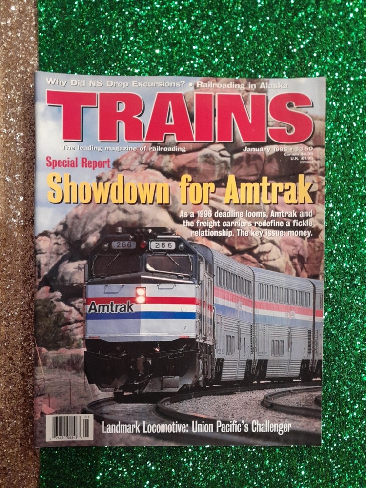 Trains Magazine Lot 7 Issues