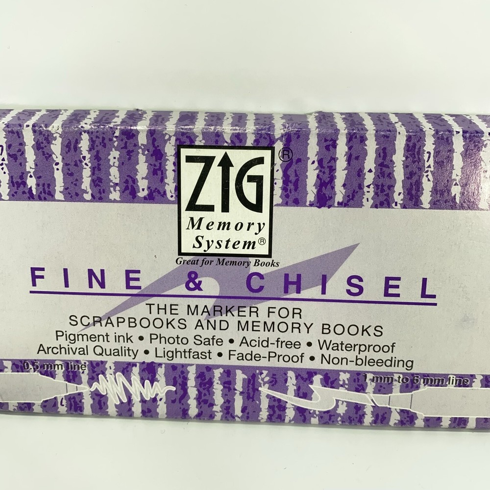 Zig Fine And Chisel, Pigmented Ink, Pale Mint (ZIG MS-6700/403)