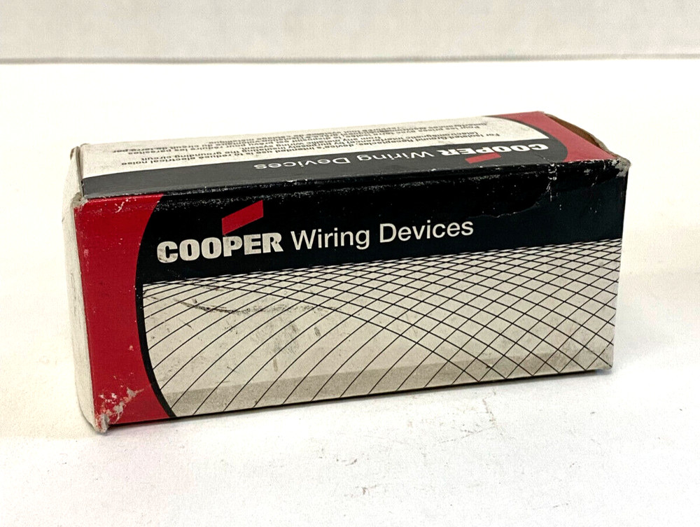 Cooper 5361B Brown 20A 125V Single Receptacle