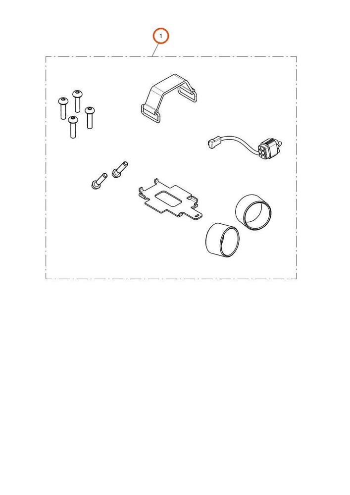 Triumph A9828055 - Connectivity Module Fitting Kit Genuine OEM