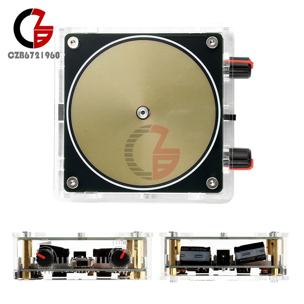 Bluetooth Music Tesla Coil Plasma Loudspeaker Touchable Artificial Lightning DIY