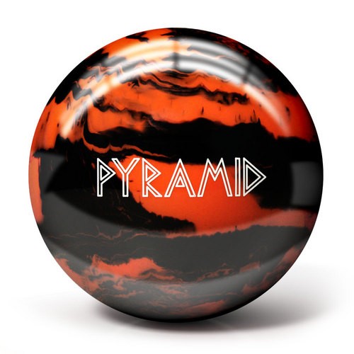 Pyramid Path Orange/Black Bowling Ball