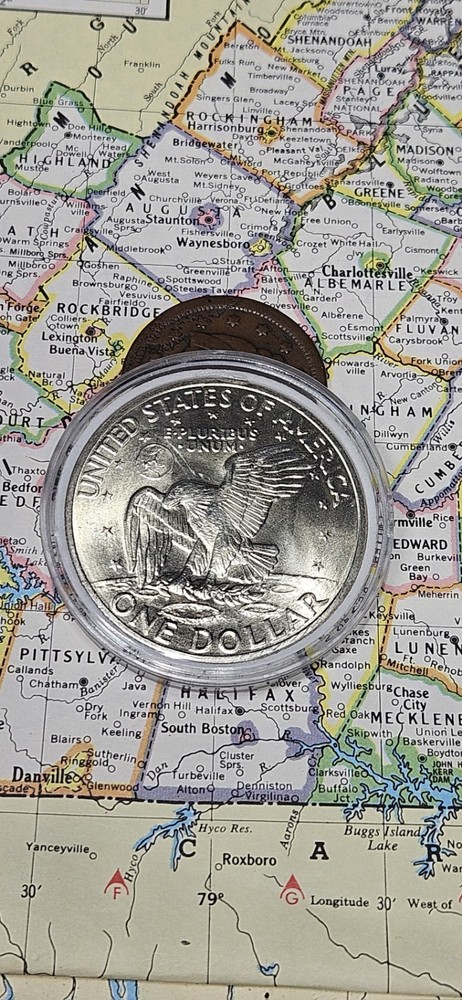 ICONIC IKE 1971-S Eisenhower Dollar 40% SILVER