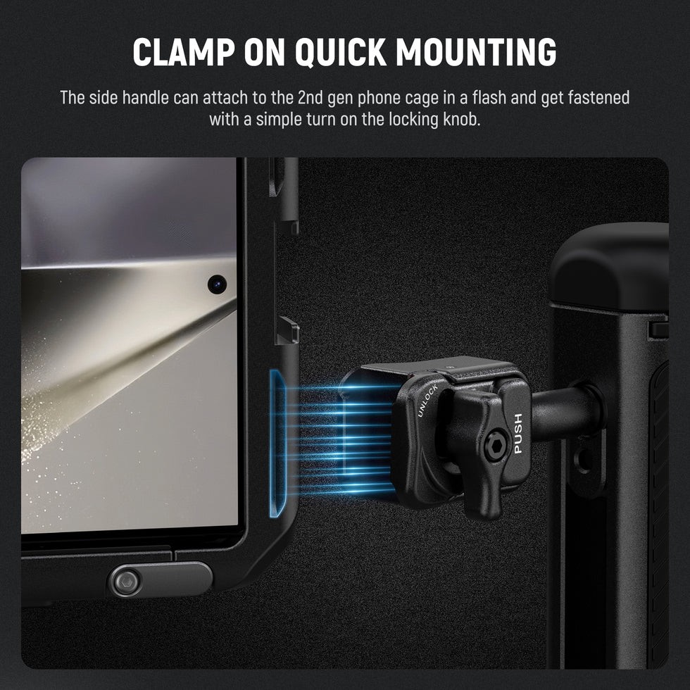 NEEWER Quick Release Phone Cage Side Handle
