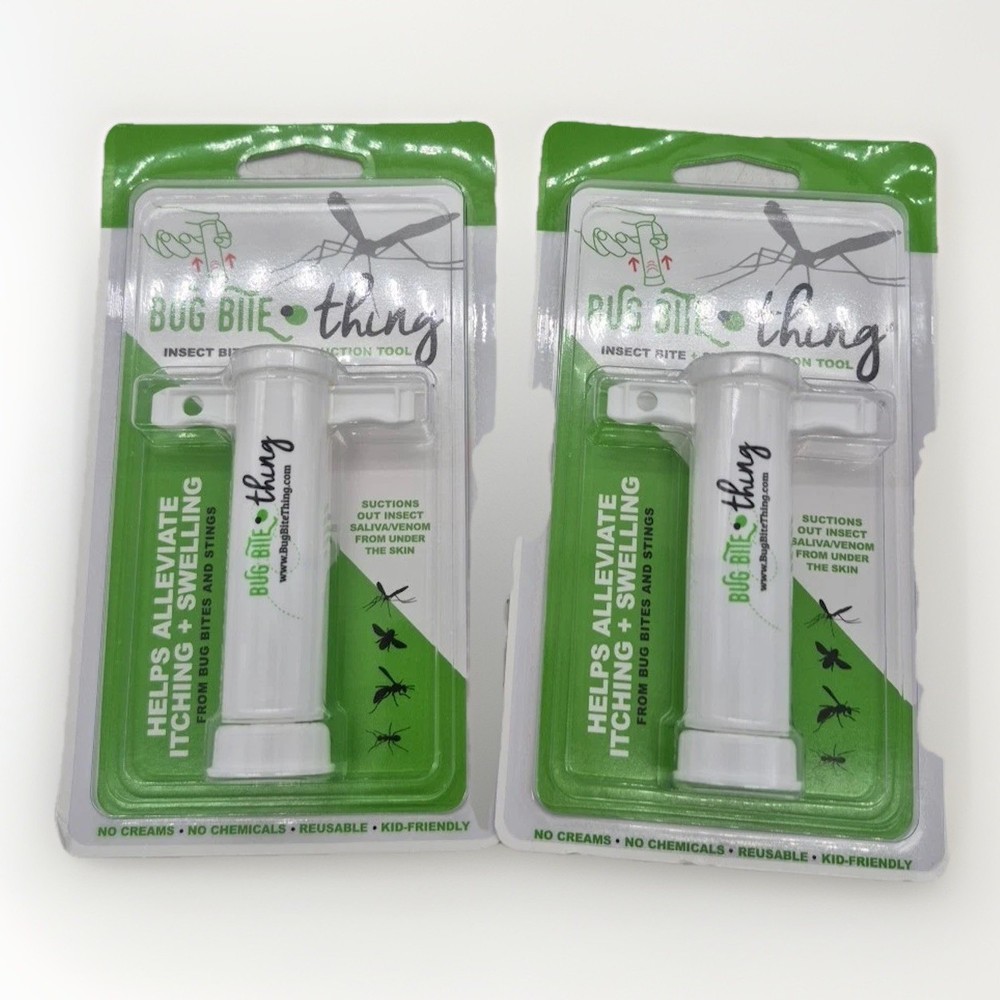 Bug Bite Thing Chemical Free Sting Suction Tool - TWO
