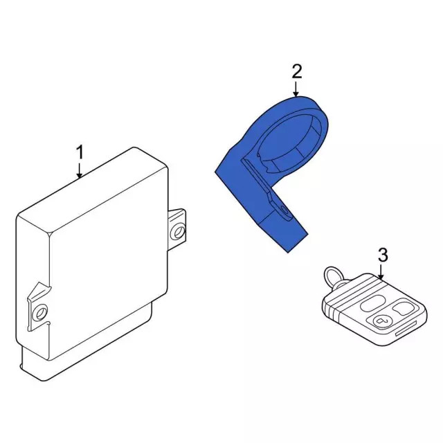 Genuine Ford Ignition Immobilizer Module 6V6Z15607C