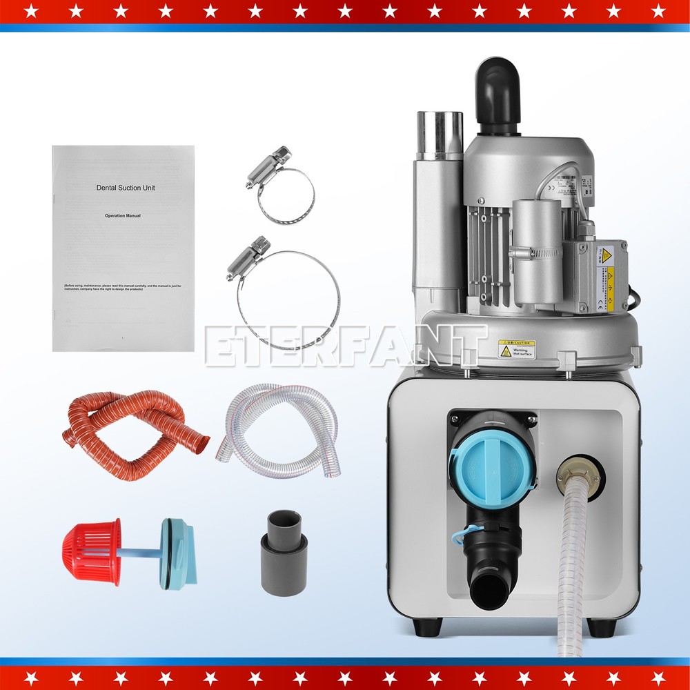 Dental Electric Suction Machine Variable Frequency Suction Machine Semi-Dry Type
