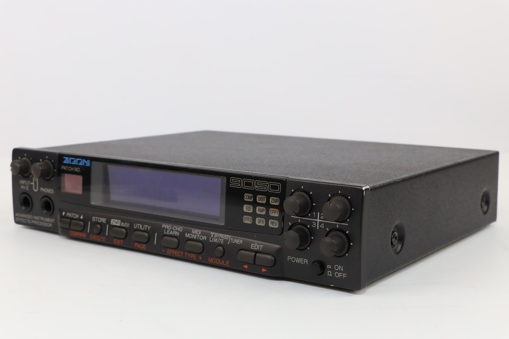 Zoom 9050 9030 Advanced Instrument Effects Processor Repaired W/Adapter