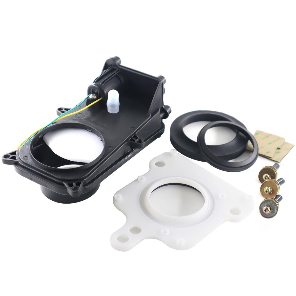 19613 RV Toilet Mechanism Assembly black Compatible with Aria Deluxe I/II