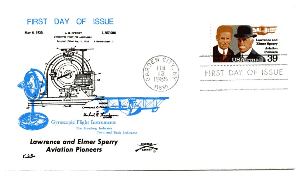 C114 Sperry Brothers, Colonial, FDC