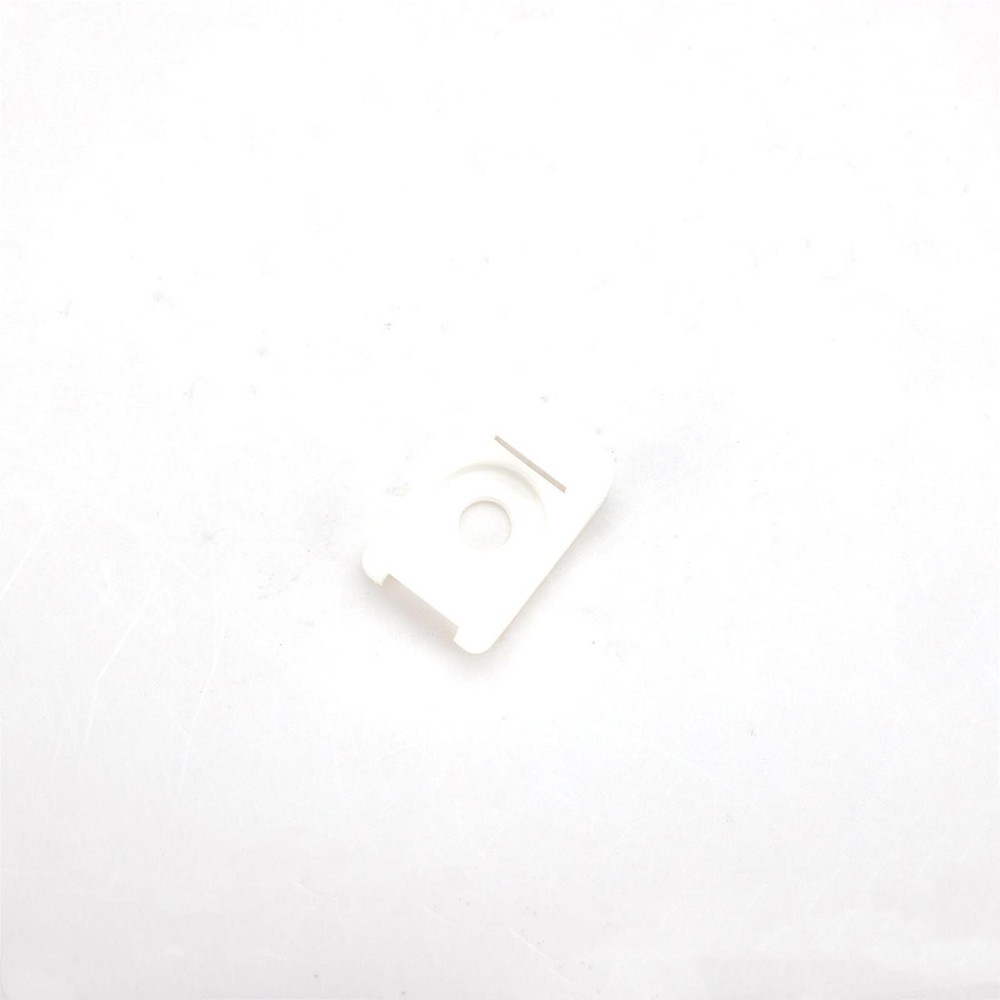 100Pcs Saddle Type Wire Base 9mm Cable Tie Mount White