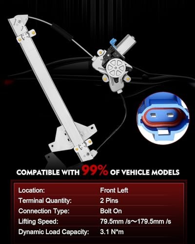 Power Window Regulator with Motor for:-Kia Optima 2001 Front Left Driver Side