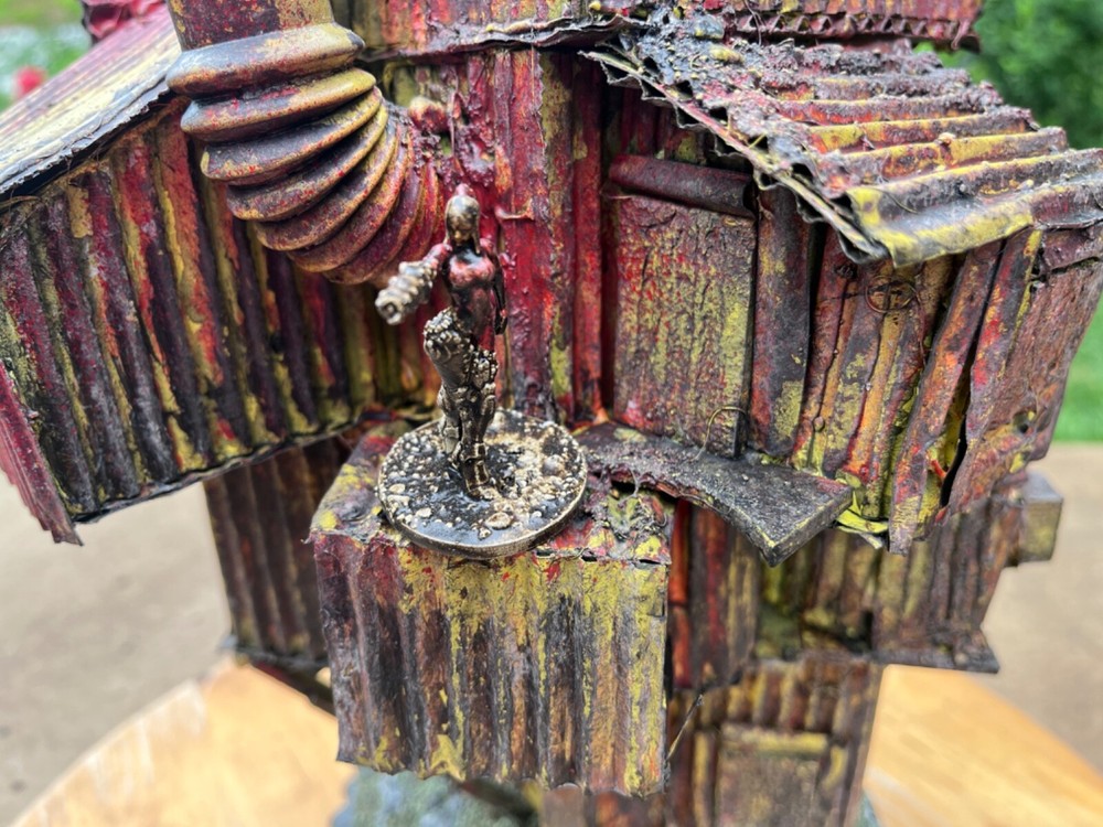 Sci-Fi Terrain pieces .14 – Tabletop Gaming scratch built.