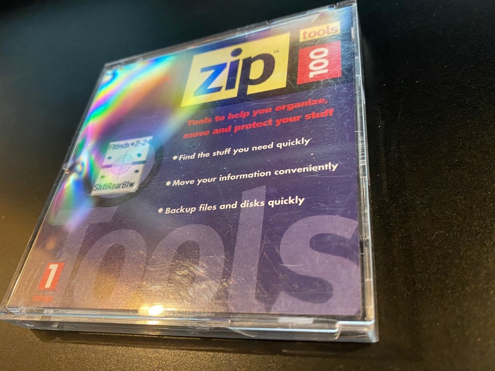 iOmega Zip 100 Disk — Mac Formatted ... Barely Used
