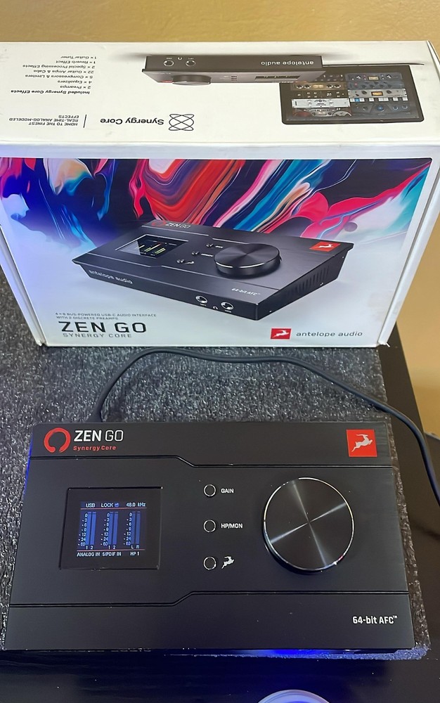 Antelope Audio Zen Go Synergy Core Desktop USB Type-C Audio Interface