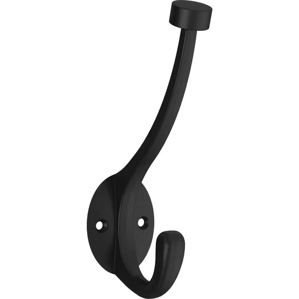 Pilltop 5.63 In. Flat Black Hook