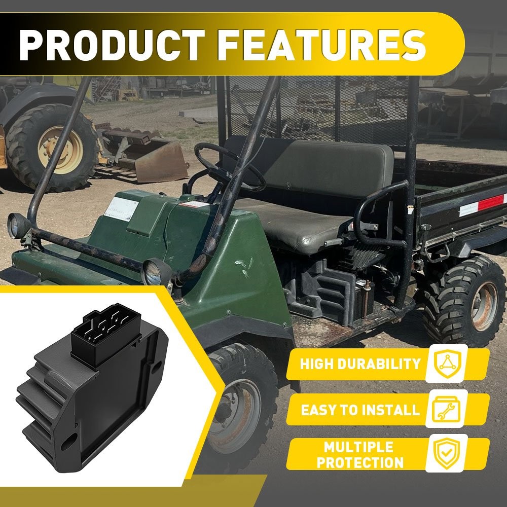 Voltage Regulator Rectifier Assembly For Kawasaki & John Deere Motorcycle Engine