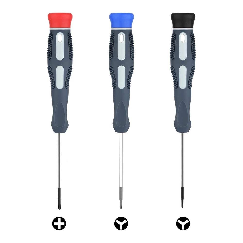 3x Steel Triwing Screwdriver Repair Tool Kit for Nintendo Switch Console Joy-Con