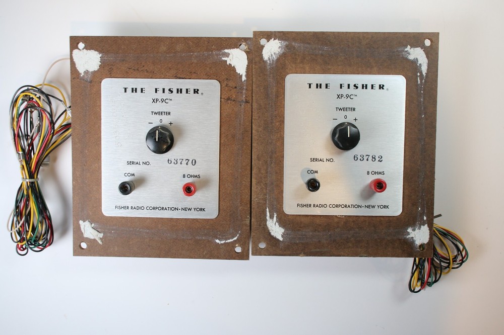 The Fisher XP-9C speaker crossover pair replacement part 63770