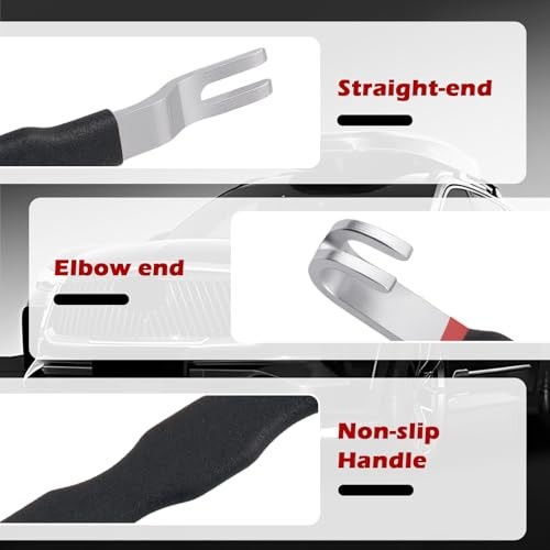 Automotive Electrical Terminal Connector Separator Removal Tool,2-in-1 Black