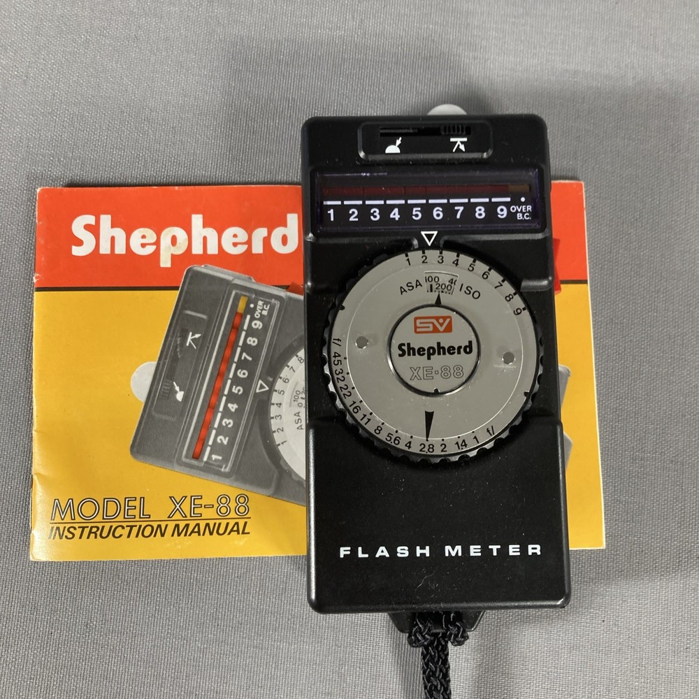 Shepherd SV XE-88 Flash Meter With Manual