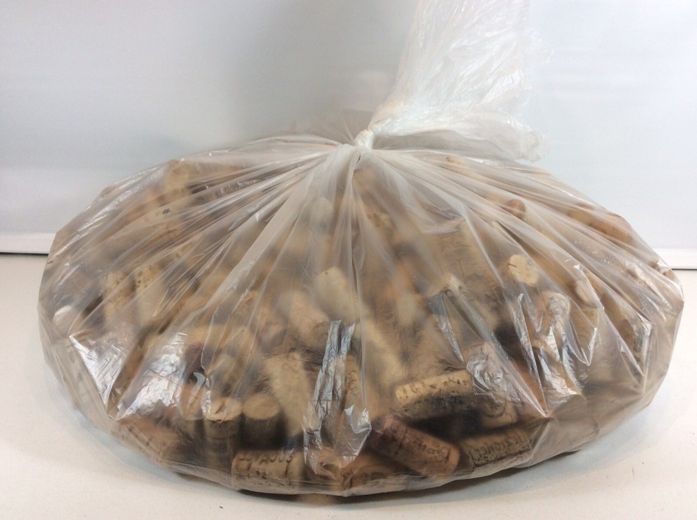 Used Wine Corks 6 Pound Bag (full 5 Gallon Container)