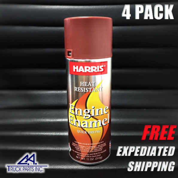 RED Oxide PRIMER Harris Heat Resistant Engine Enamel Motor Engine Spray Paint