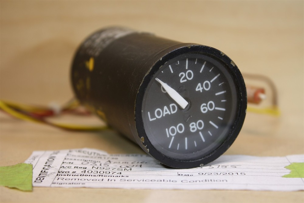 B&D Instruments 0315-004 Ammeter Indicator 850653-501 (1.5")