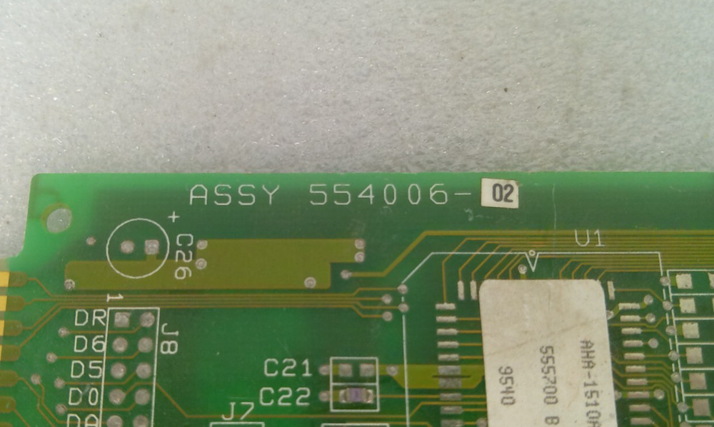 Adaptec 554006-02 Controller Adapter Card (554007-00)