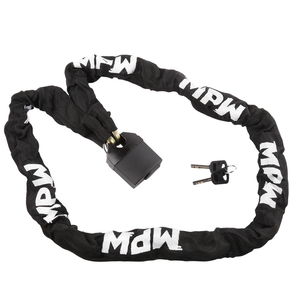 HD Motorcycle Scooter Security Chain & Padlock for 1.5M