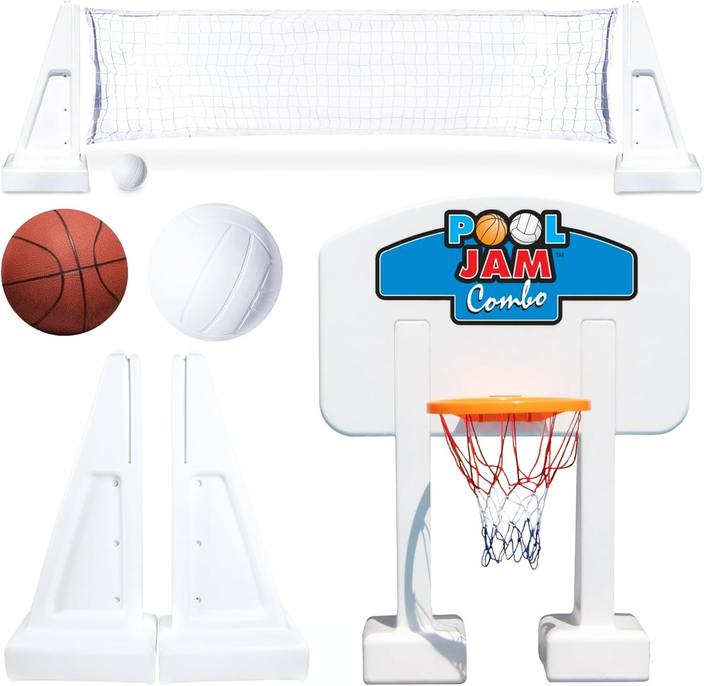 White Pool Jam Combo Inground Pool - Perfect for Summer Fun!