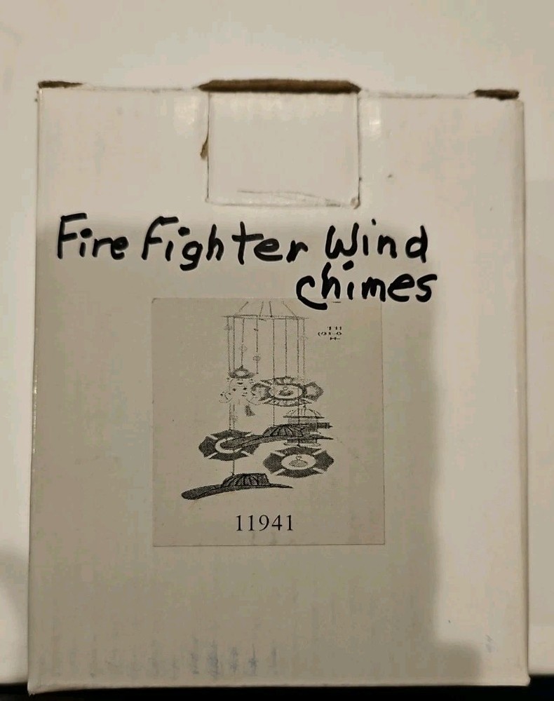 Spoontiques Metal Firefighter Wind Chime