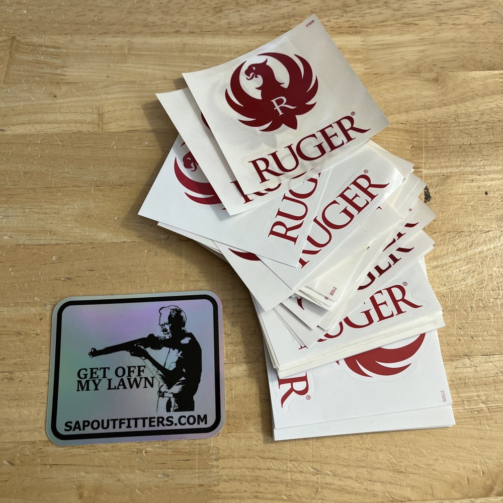 Ruger Sticker Red Phoenix  50 stickers!!!