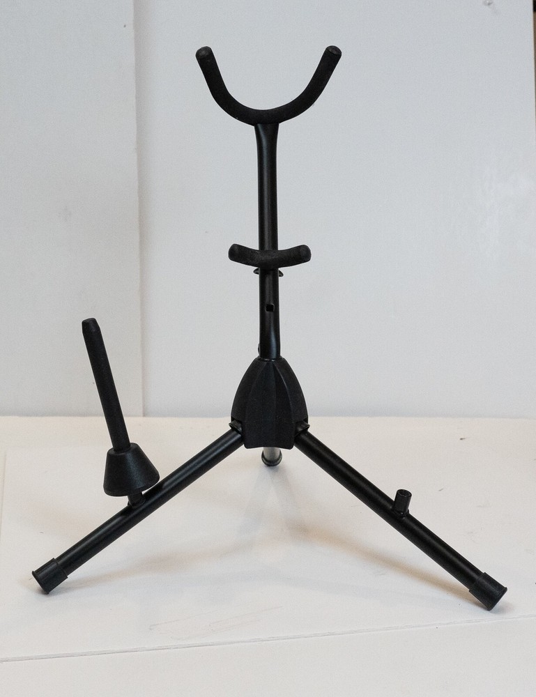 TWO BELMONTE ALTO/TENOR SAXOPHONE STANDS
