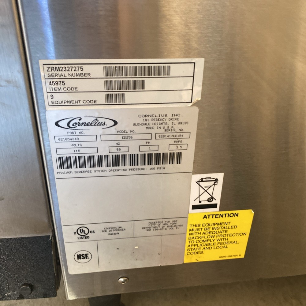 Soda Dispenser ED250 With Pump