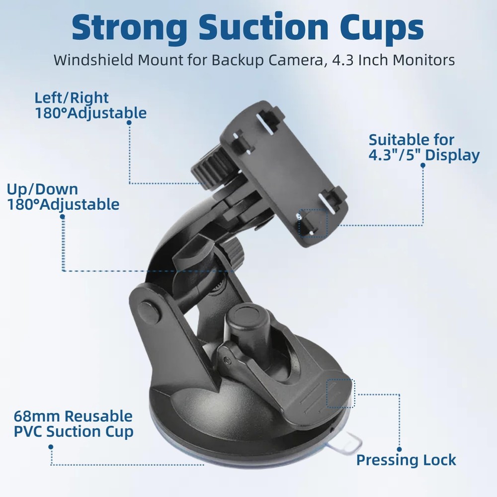 Carplay Mount2Pcs, Dashboard Windshield Car Mount Suction Cup Bracket Carplay...
