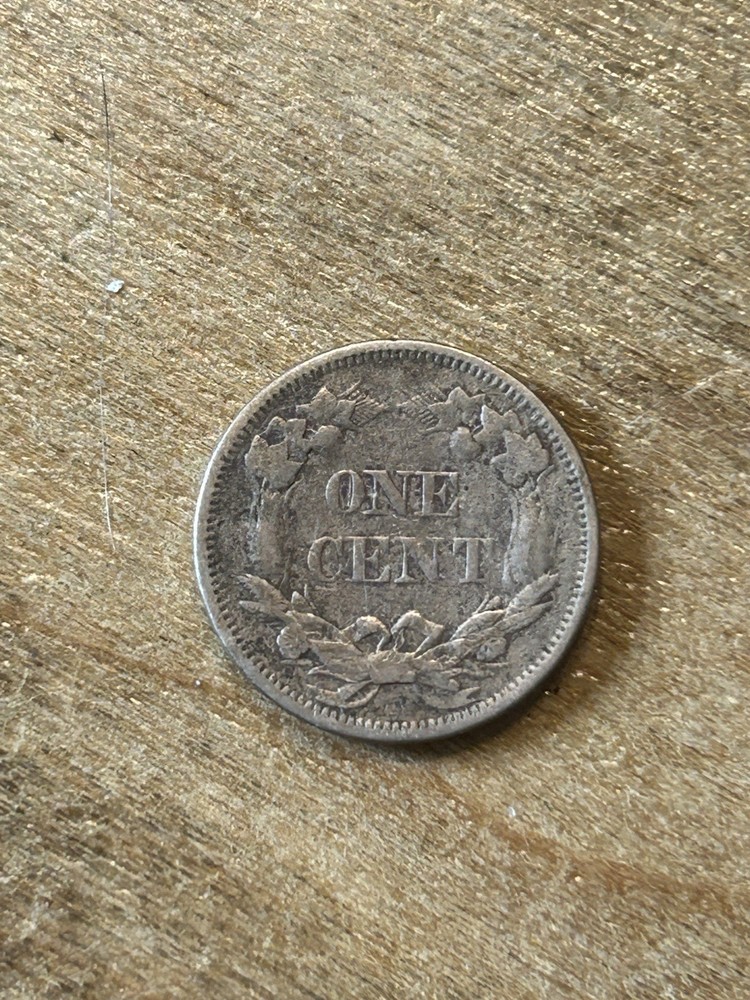 1858 Small Letters Flying Eagle Cent VF+