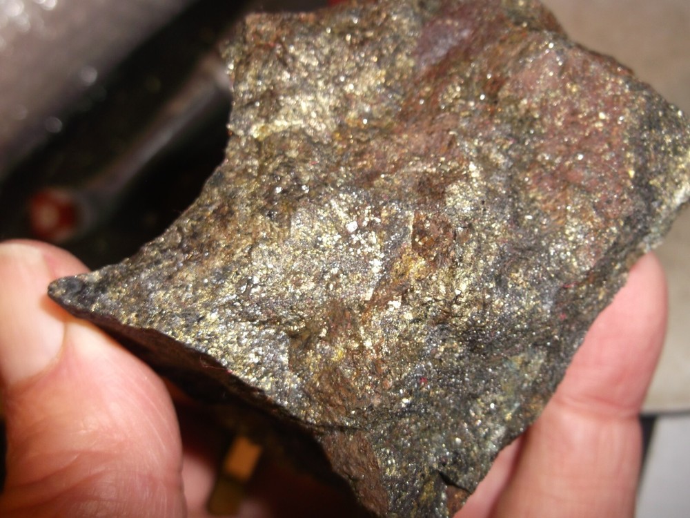 Gold, silver, copper, 474 grams samples ,ore high grade .