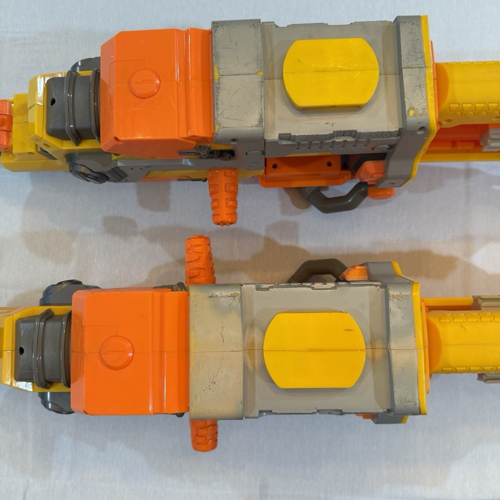 Nerf Vulcan EBF 25 Blaster Dart Gun Untested Missing Battery Tray