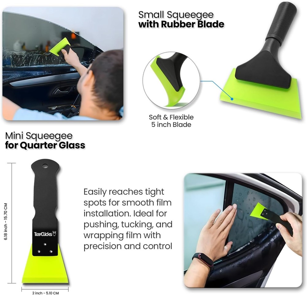 Auto Tint Kit Professional Window Tint Tools Bulldozer Squeegee