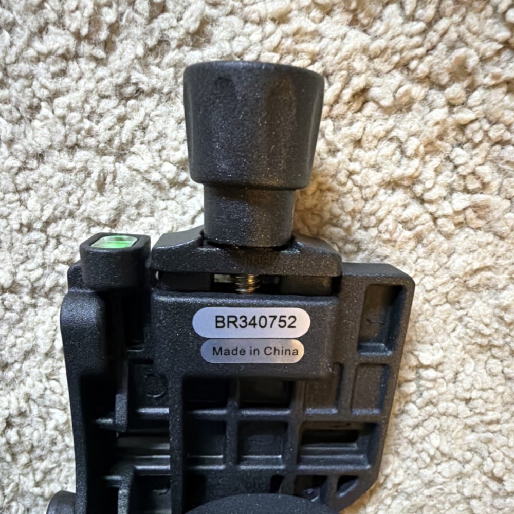 Benro GD3WH Geared Tripod Head Levelling Indicator Universal Camera Mount