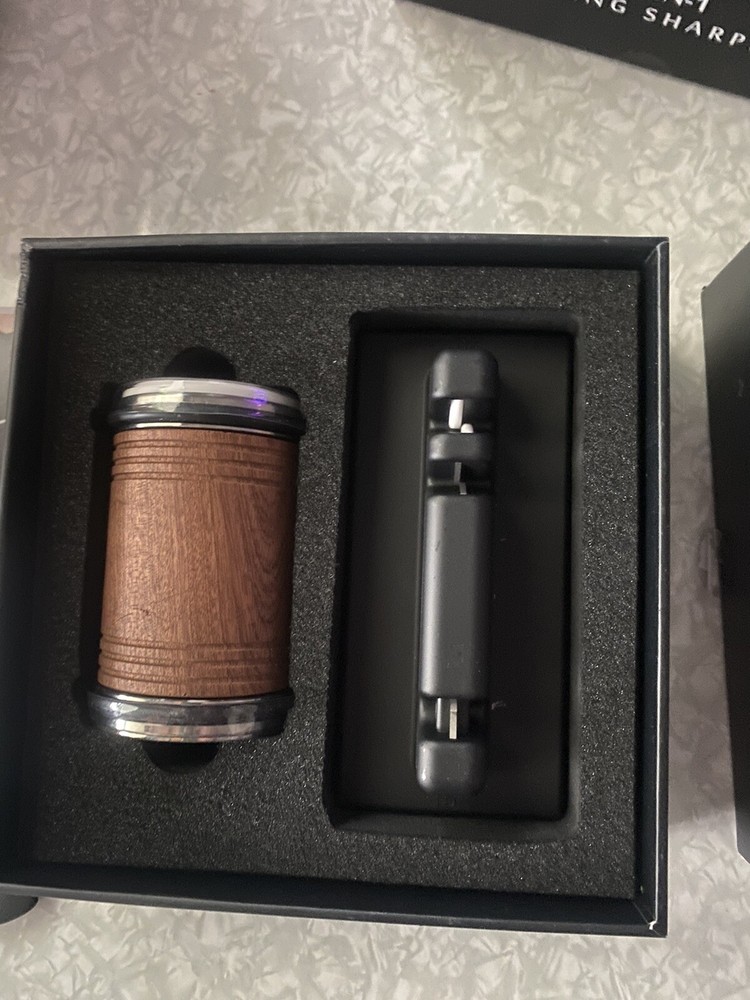 Rolling Knife Sharpener Magnetic Diamond 15 & 20 Degree Angle