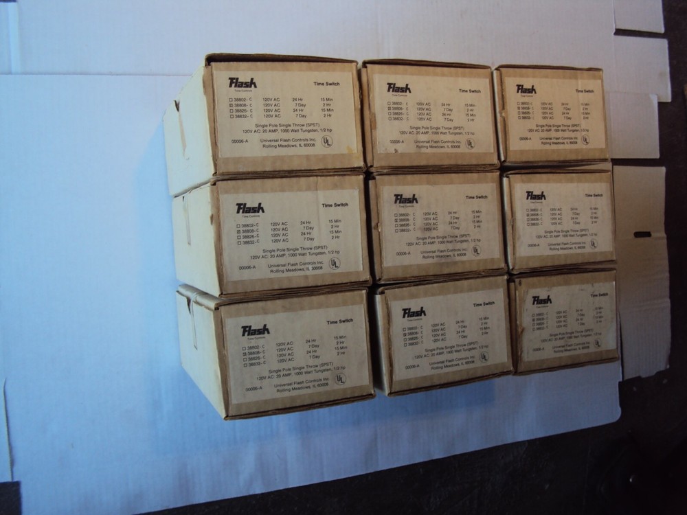 FLASH Time Control model : 38808-C Time Switch